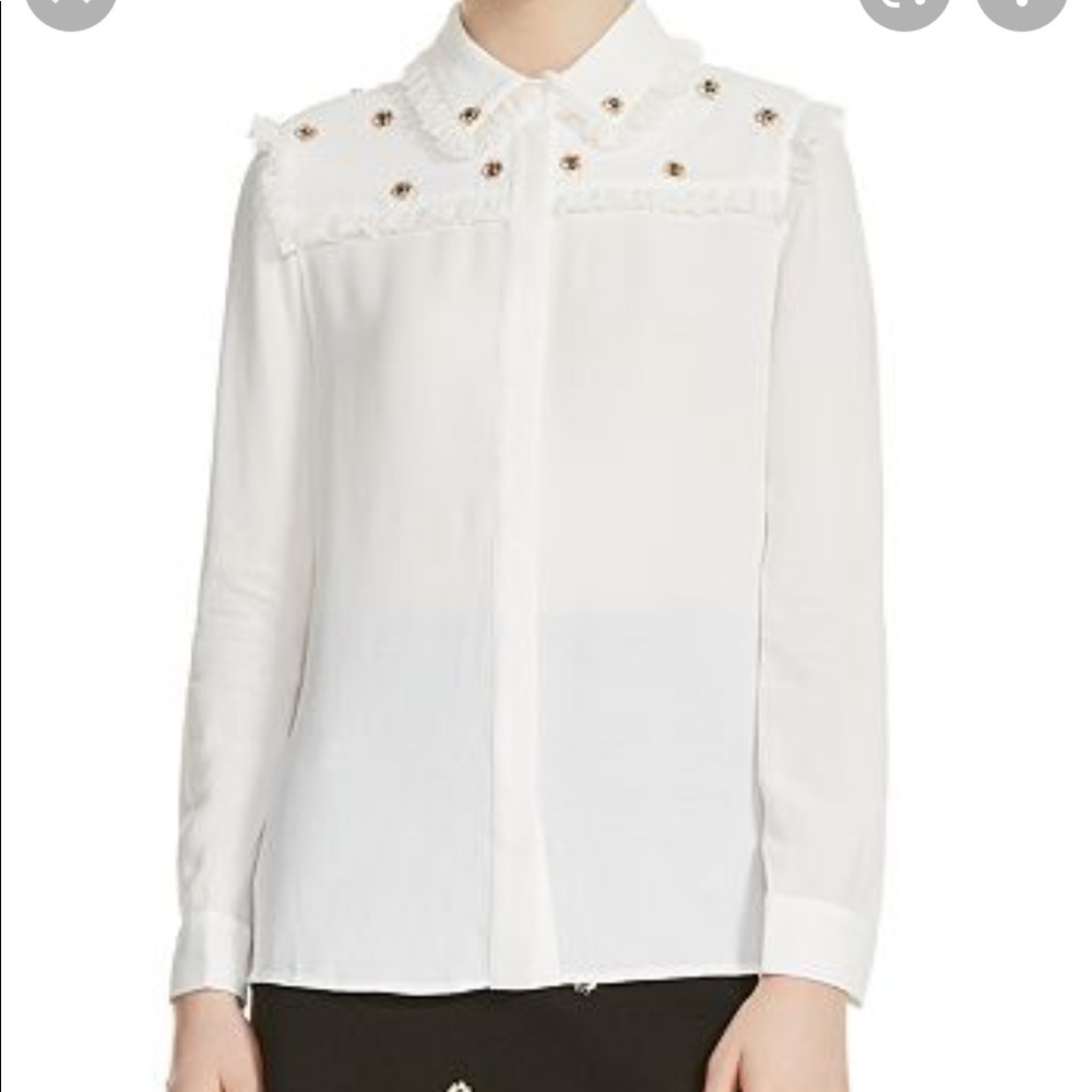 Maje bee blouse size 1